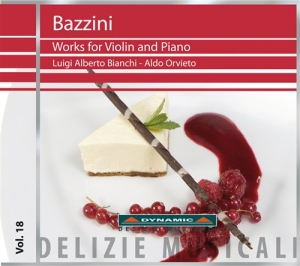 Bazzini - Works For Violin And Piano i gruppen Externt_Lager / Naxoslager hos Bengans Skivbutik AB (659032)