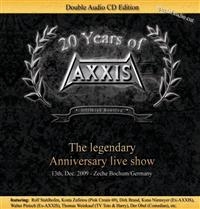 Axxis - Legendary Anniversary Live Show (2 i gruppen CD / Hårdrock hos Bengans Skivbutik AB (659070)