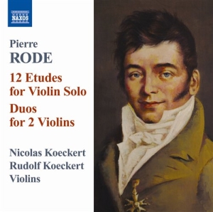 Rode - 12 Etudes For Violin Solo i gruppen Externt_Lager / Naxoslager hos Bengans Skivbutik AB (659490)