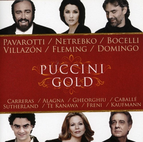 Blandade Artister - Puccini Gold i gruppen CD / Klassiskt hos Bengans Skivbutik AB (659498)