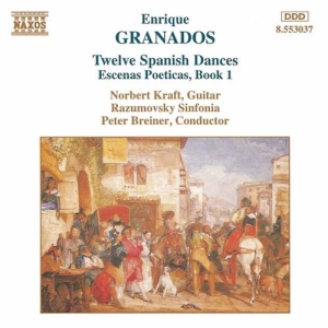 Granados Enrique - 12 Spanish Dances i gruppen Externt_Lager / Naxoslager hos Bengans Skivbutik AB (660634)