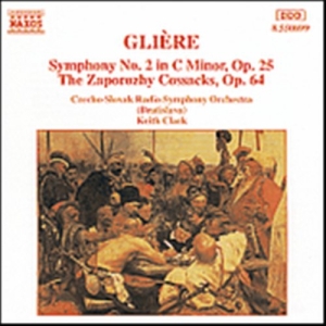 Gliere Reinhold - Symfoni 2 i gruppen Externt_Lager / Naxoslager hos Bengans Skivbutik AB (660661)
