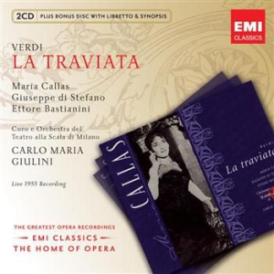 Carlo Maria Giulini - Verdi: La Traviata (Live, Mila i gruppen CD / Klassiskt hos Bengans Skivbutik AB (661695)