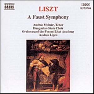 Liszt Franz - A Faust Symphony i gruppen Externt_Lager / Naxoslager hos Bengans Skivbutik AB (662090)