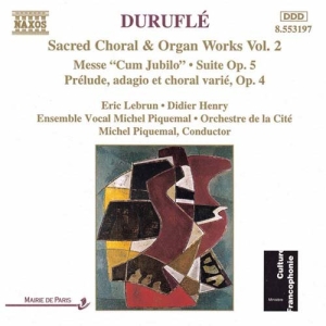 Durufle Maurice - Sacred Choir & Organ Works 2 i gruppen Externt_Lager / Naxoslager hos Bengans Skivbutik AB (662098)