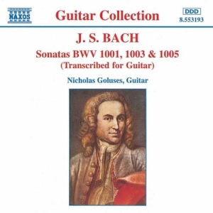 Bach Johann Sebastian - Sonatas For Guitar i gruppen Externt_Lager / Naxoslager hos Bengans Skivbutik AB (662100)
