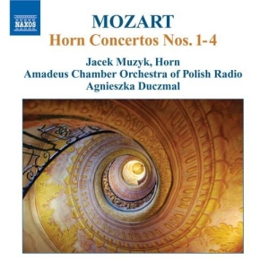Mozart - Horn Concertos i gruppen Externt_Lager / Naxoslager hos Bengans Skivbutik AB (663267)