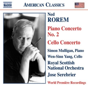 Rorem - Piano Concerto No. 2 i gruppen Externt_Lager / Naxoslager hos Bengans Skivbutik AB (663278)