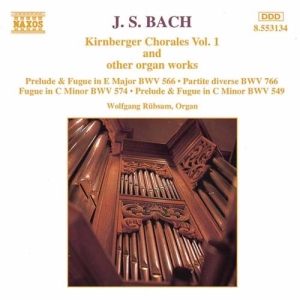 Bach Johann Sebastian - Kirnberger Chorales Vol 1 i gruppen Externt_Lager / Naxoslager hos Bengans Skivbutik AB (663874)