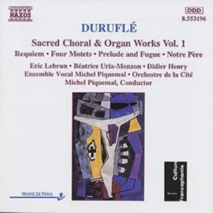 Durufle Maurice - Sacred Choral & Organ Works 1 i gruppen Externt_Lager / Naxoslager hos Bengans Skivbutik AB (663878)