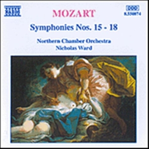 Mozart Wolfgang Amadeus - Symphonies Nos 15-18 i gruppen Externt_Lager / Naxoslager hos Bengans Skivbutik AB (663884)