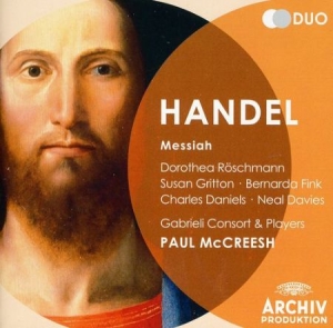 Händel - Messias i gruppen CD / CD Klassiskt hos Bengans Skivbutik AB (665151)