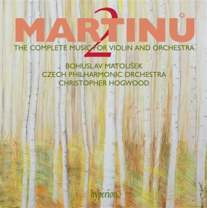 Martinu - Music For Violin And Orchestra Vol i gruppen Externt_Lager / Naxoslager hos Bengans Skivbutik AB (666071)