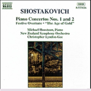 Shostakovich Dmitry - Piano Concertos 1 & 2 i gruppen Externt_Lager / Naxoslager hos Bengans Skivbutik AB (666074)