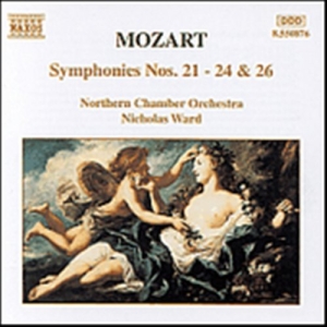 Mozart Wolfgang Amadeus - Symphonies Nos 21-24 & 26 i gruppen Externt_Lager / Naxoslager hos Bengans Skivbutik AB (666075)