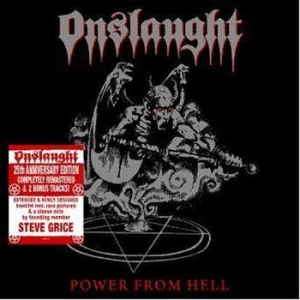 Onslaught - Power From Hell i gruppen CD / Hårdrock/ Heavy metal hos Bengans Skivbutik AB (666234)