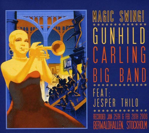 Carling Gunhild Big Band Feat Jesp - Magic Swing! i gruppen CD / Jazz/Blues hos Bengans Skivbutik AB (667102)