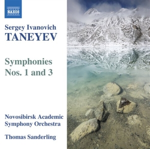 Taneyev - Symphonies 1 & 3 i gruppen Externt_Lager / Naxoslager hos Bengans Skivbutik AB (667410)