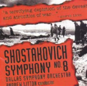 Shostakovich Dmitri - Symphony No 8 i gruppen Externt_Lager / Naxoslager hos Bengans Skivbutik AB (668262)