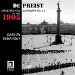 Shostakovich Dmitri - Symphony No 11 - The Year 1905 i gruppen Externt_Lager / Naxoslager hos Bengans Skivbutik AB (668276)
