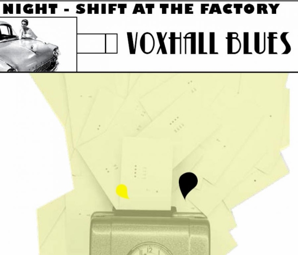 Voxhall Blues - Night-Shift At The Factory i gruppen CD / Rock hos Bengans Skivbutik AB (668941)