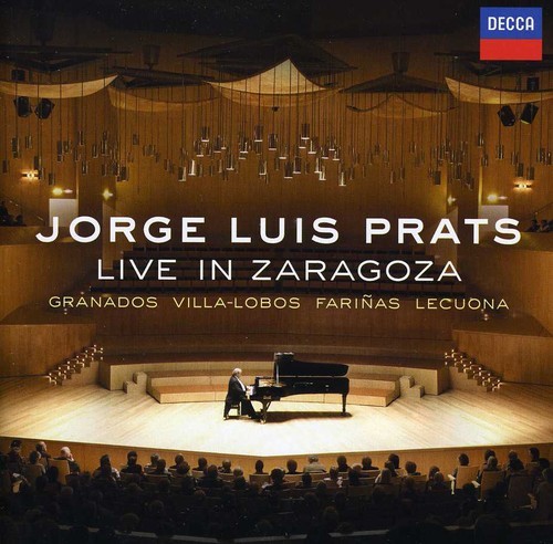 Jorge Luis Prats - Live In Zaragoza i gruppen CD / Klassiskt hos Bengans Skivbutik AB (668952)