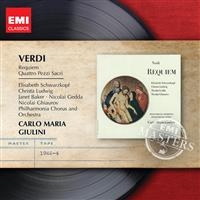 Carlo Maria Giulini - Verdi: Requiem & Four Sacred P i gruppen CD / Klassiskt hos Bengans Skivbutik AB (669084)