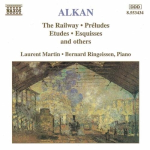 Alkan Charles - The Railway And Other Piano Wo i gruppen Externt_Lager / Naxoslager hos Bengans Skivbutik AB (669179)