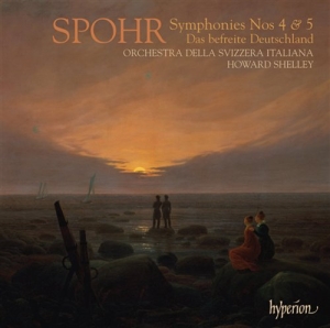 Spohr - Symphonies 4 & 5 i gruppen Externt_Lager / Naxoslager hos Bengans Skivbutik AB (670034)