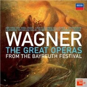 Wagner - Great Operas From Bayreuth Festival i gruppen CD / Klassiskt hos Bengans Skivbutik AB (670140)