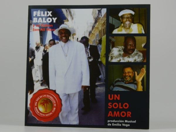 Baloy Felix - Un Solo Amor i gruppen CD / Toppsäljare hos Bengans Skivbutik AB (670174)