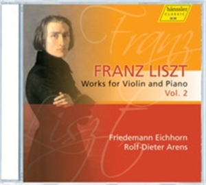 Liszt - Works For Violin And Piano Vol 2 i gruppen Externt_Lager / Naxoslager hos Bengans Skivbutik AB (670514)