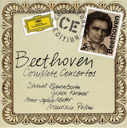Beethoven - Konserter Samtl - Collectors Ed i gruppen CD / Klassiskt hos Bengans Skivbutik AB (670567)