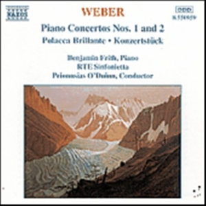 Weber Carl Maria Von - Piano Concertos Nos 1 & 2 i gruppen Externt_Lager / Naxoslager hos Bengans Skivbutik AB (670754)
