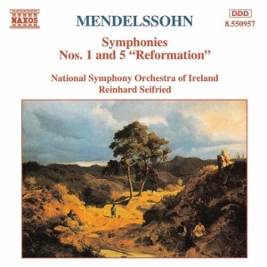 Mendelssohn Felix - Symphonies Nos 1 & 5 i gruppen Externt_Lager / Naxoslager hos Bengans Skivbutik AB (670756)