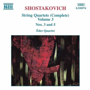 Shostakovich Dmitry - String Quartets 3 & 5 i gruppen Externt_Lager / Naxoslager hos Bengans Skivbutik AB (670758)