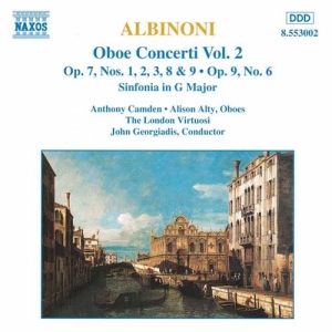 Albinoni Tomaso - Oboe Concerto Vol 2 i gruppen Externt_Lager / Naxoslager hos Bengans Skivbutik AB (670759)