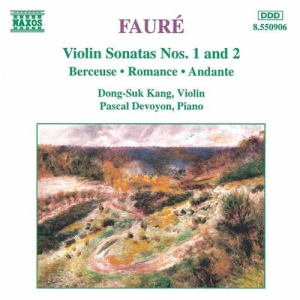Faure Gabriel - Violin Sonatas Nos 1 & 2 i gruppen Externt_Lager / Naxoslager hos Bengans Skivbutik AB (670763)