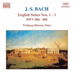 Bach Johann Sebastian - English Suites 1-3 i gruppen Externt_Lager / Naxoslager hos Bengans Skivbutik AB (670765)