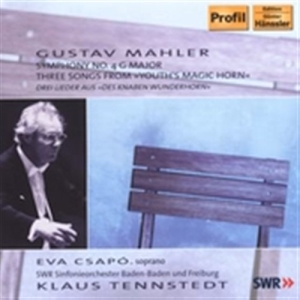 Mahler - Symphony No 4, 3 Wunderhorn-Li i gruppen Externt_Lager / Naxoslager hos Bengans Skivbutik AB (670797)