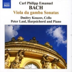 Cpe Bach - Sonatas For Viola Da Gamba i gruppen Externt_Lager / Naxoslager hos Bengans Skivbutik AB (670872)