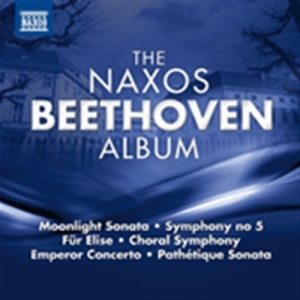 Beethoven - The Naxos Beethoven Album i gruppen Externt_Lager / Naxoslager hos Bengans Skivbutik AB (671324)