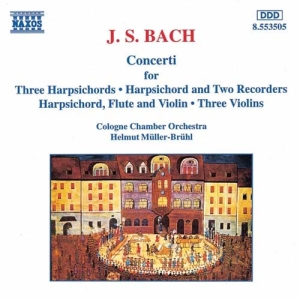 Bach Johann Sebastian - Concertos For Harpsichord i gruppen Externt_Lager / Naxoslager hos Bengans Skivbutik AB (672300)
