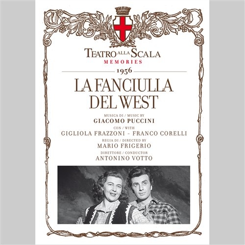 Puccini - La Fanciulla Del West i gruppen CD / Toppsäljare hos Bengans Skivbutik AB (672553)