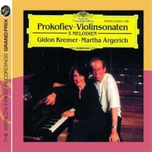 Prokofjev - Violinsonater i gruppen CD / Klassiskt hos Bengans Skivbutik AB (672889)