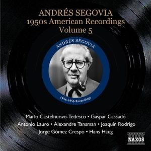 Segovia - American Recordings Vol 5 i gruppen Externt_Lager / Naxoslager hos Bengans Skivbutik AB (672947)