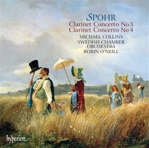 Spohr - Clarinet Concertos Nos 3&4 i gruppen Externt_Lager / Naxoslager hos Bengans Skivbutik AB (673001)