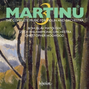 Martinu - Works For Violin And Orchestra Vol i gruppen Externt_Lager / Naxoslager hos Bengans Skivbutik AB (673466)