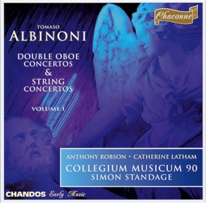 Albinoni - Double Oboe Concertos i gruppen Externt_Lager / Naxoslager hos Bengans Skivbutik AB (674030)