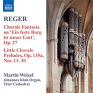 Reger - Organ Music Vol 8 i gruppen Externt_Lager / Naxoslager hos Bengans Skivbutik AB (674757)